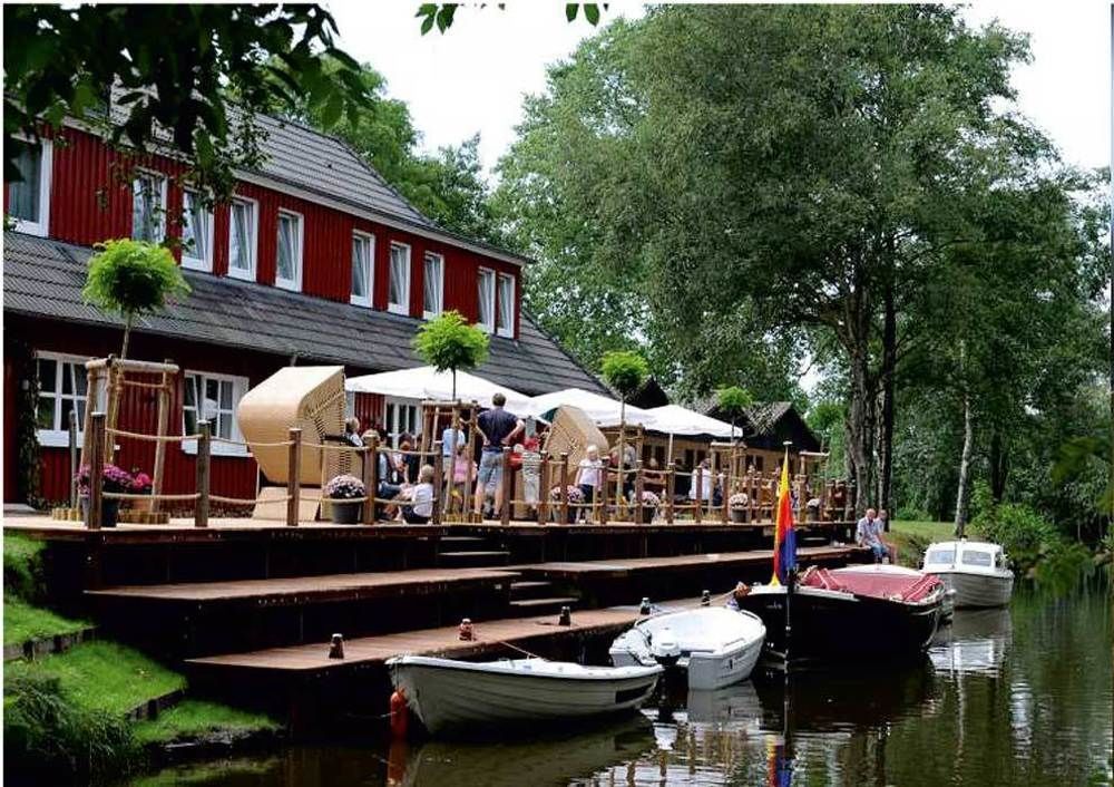 Hotel Bootshaus Bedekaspel Exterior foto